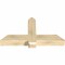 Ekena Millwork Eugene Rough Sawn Timber Gable Bracket, Douglas Fir, 48"W x 26"H x 6"D x 6"F, 13/12 Pitch GBW048X26X0606EUG00RDF - alternate 4